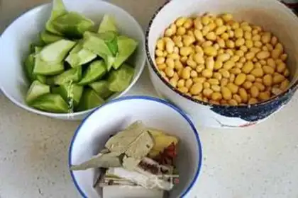 Make # Rope and soybeans step 1