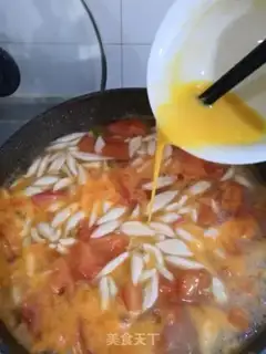 Make Tomato egg scissors step 14