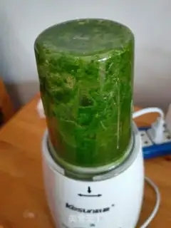 Make Emerald Springcake step 1