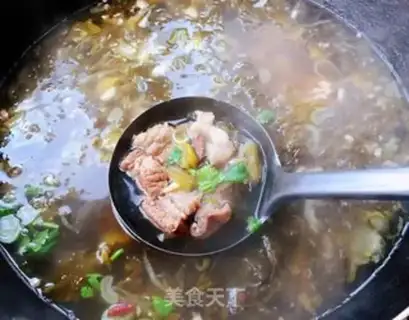 Make Old yogurt noodles step 11