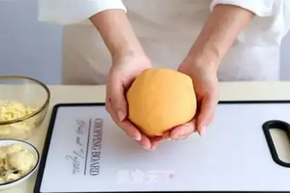 Make Red potato omelet cheesecake step 4