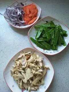 Make Plum mushrooms step 4