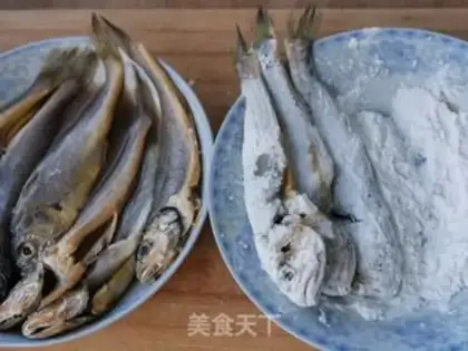 Make Dry, wild, yellow fish step 3