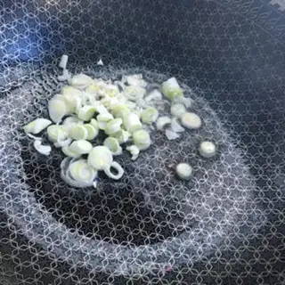 Make Elbow ham fried pasta step 5