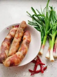 Make Garlic fried sausage step 0