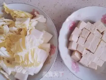 Make White Jade Tofu soup step 0
