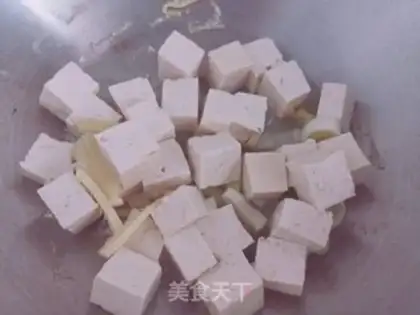 Make White Jade Tofu soup step 1
