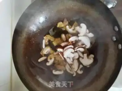 Make Mushroom greens step 3