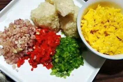 Make Cabbage dumpling step 2