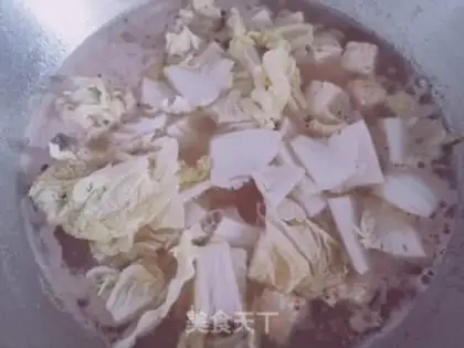Make White Jade Tofu soup step 3