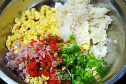Make Cabbage dumpling step 3