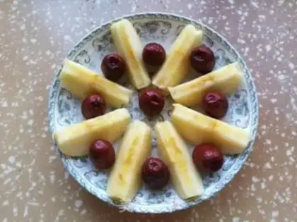 Make Apple spa dates step 2