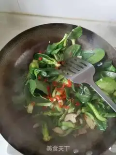 Make Mushroom greens step 5