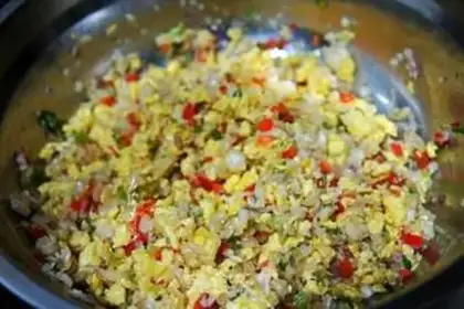 Make Cabbage dumpling step 4