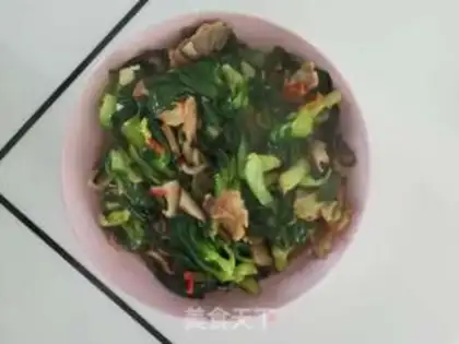 Make Mushroom greens step 6