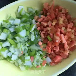 Make Elbow ham and rice step 2