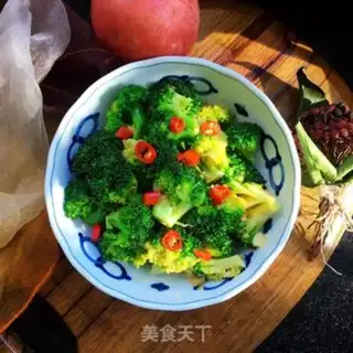 Make Little rice with garlic orchids step 10