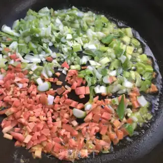 Make Elbow ham and rice step 4