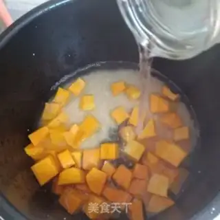 Make Pumpkin porridge step 3