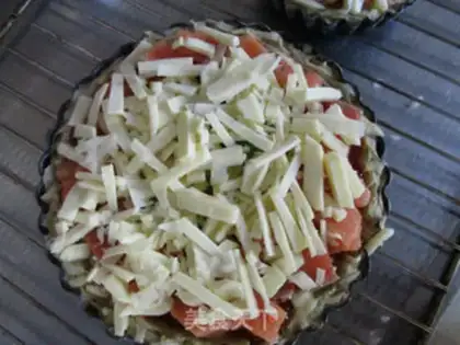 Make Salmon potato pizza step 8
