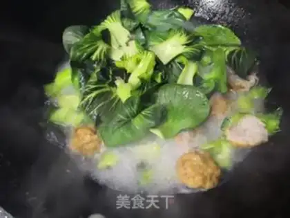 Make A cabbage fan cooks meat round step 6