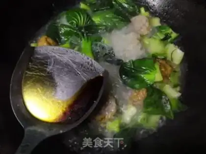 Make A cabbage fan cooks meat round step 7