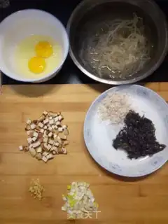 Make Seafood egg soup step 0