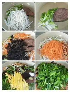 Make Five-coloured vegetables step 4