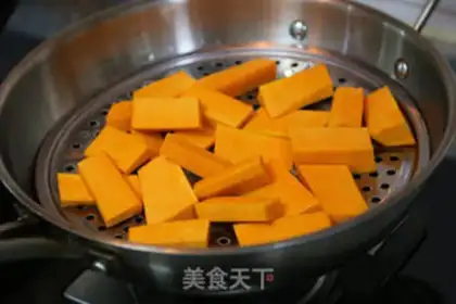 Make Pumpkin sesame ball step 0