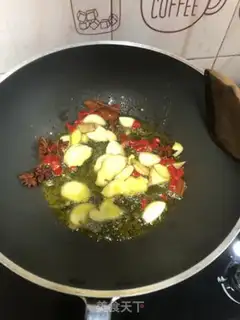 Make The casserole abalone chicken step 4