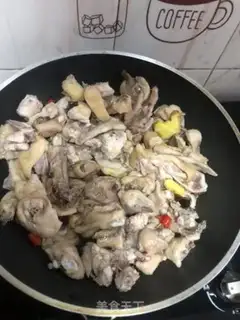 Make The casserole abalone chicken step 5