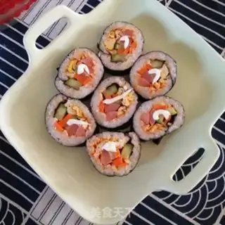 Make Korean sushi step 13