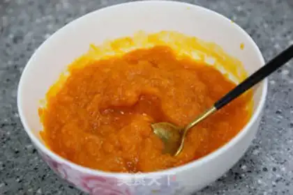Make Pumpkin sesame ball step 3