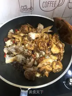Make The casserole abalone chicken step 8