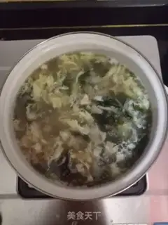 Make Seafood egg soup step 6