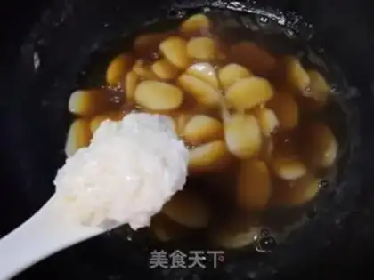 Make Red sugar and rice step 5