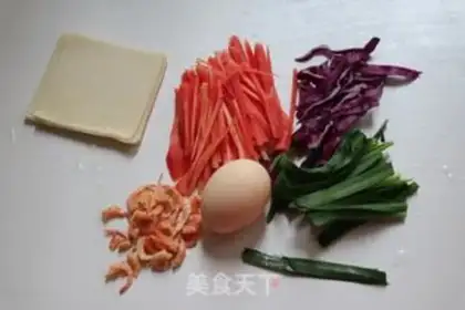 Make Spring rolls step 0
