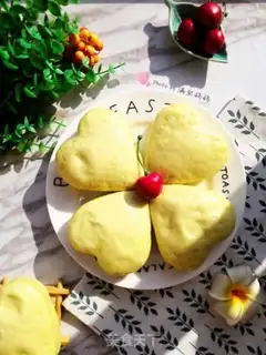 Make Spinach heart buns step 10