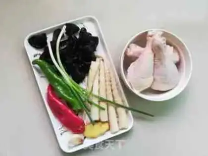 Make Fish chicken silk step 0
