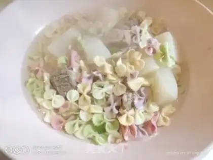 Make Cowboy radish butterflies step 3