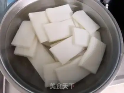 Make Red sugar and rice step 0