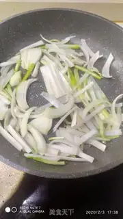 Make Onion fried liver step 3