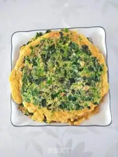 Make The spinach egg stand step 4