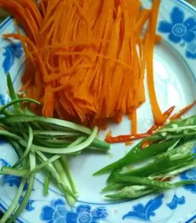 Make Carrot and pink skin step 0