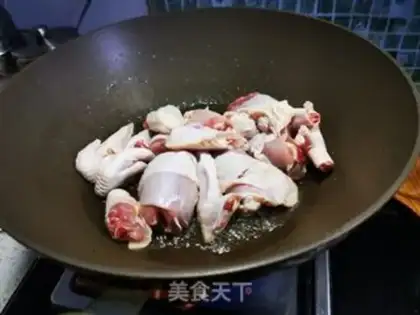 Make Chestnut chicken step 4