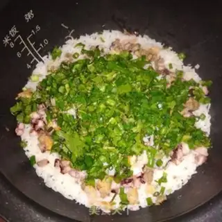 Make The seafood is plum rice step 10