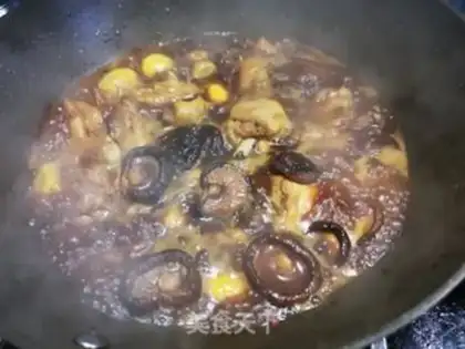Make Chestnut chicken step 6
