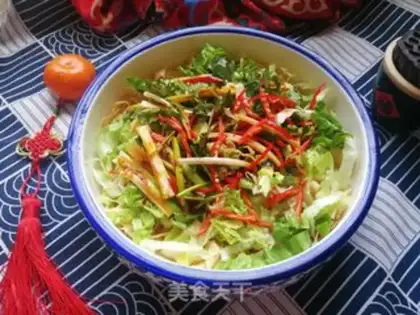 Make Lettuce with artificial meat step 9
