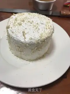 Make Four-inch birthday cake step 9
