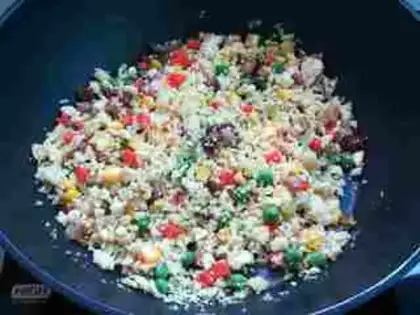 Make Scrambled rice step 7